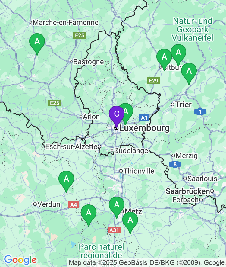 Luxembourg Available Airport Options